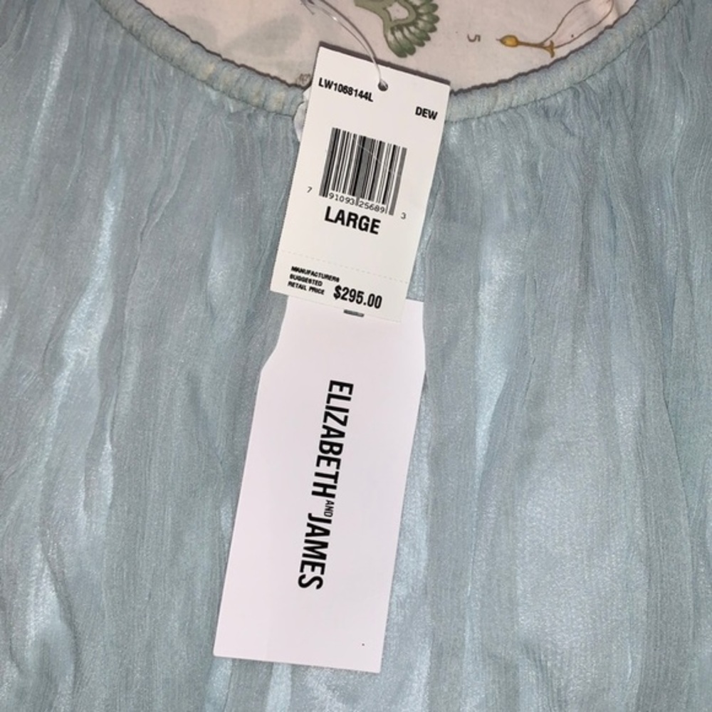 FIRM PRICE♥️Elizabeth and James Maylin Off Shoulder Silk - Picture 5 of 5